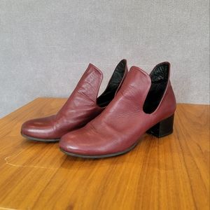 Authentic Leather Ankle Boots Bueno Size Eur 40